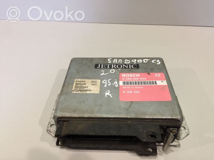 Saab 9000 CS Calculateur moteur ECU 9126194