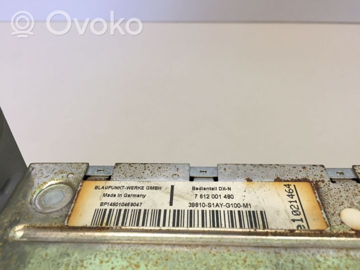 Honda Accord Radio/CD/DVD/GPS-pääyksikkö 7612001480