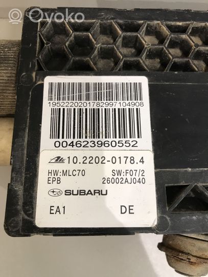 Subaru Outback Module de commande de frein à main 26002AJ040