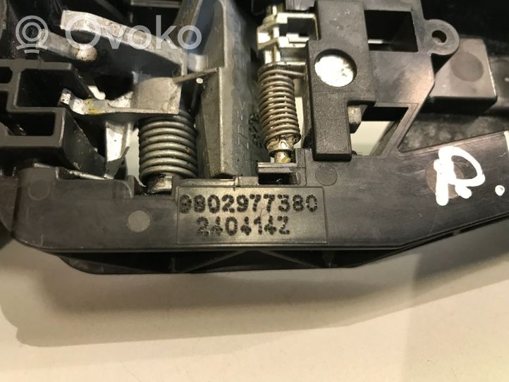 Peugeot 308 Support poignée extérieur de porte avant 9802977380