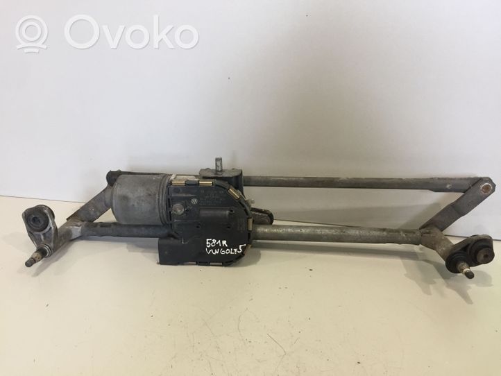 Volkswagen Golf V Etupyyhkimen vivusto ja moottori 1K2955119B