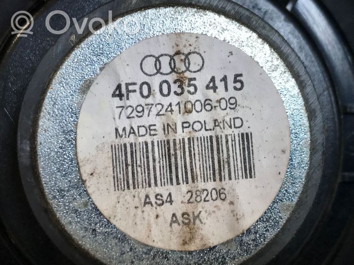 Audi A6 S6 C6 4F Głośnik drzwi tylnych 4F0035415