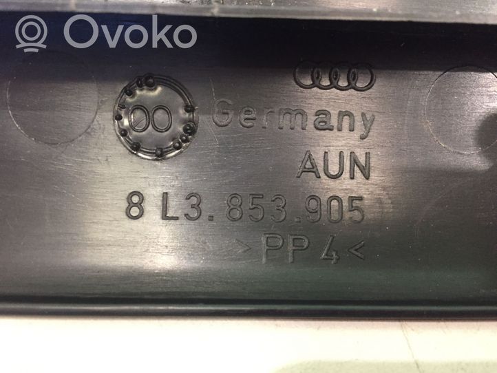 Audi A3 S3 8L Etuoven kynnyksen suojalista 8L3853905