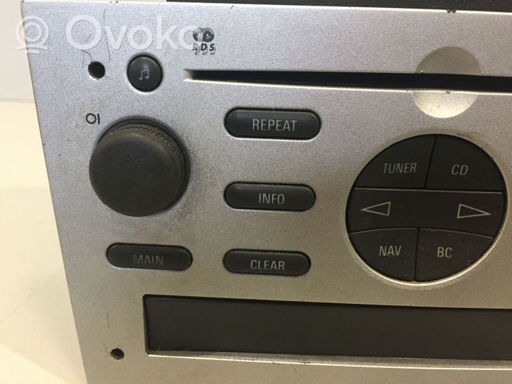 Opel Meriva A Radio/CD/DVD/GPS-pääyksikkö 313203739