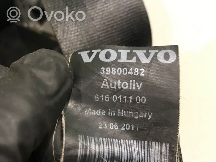 Volvo V60 Pas bezpieczeństwa fotela przedniego 616155800