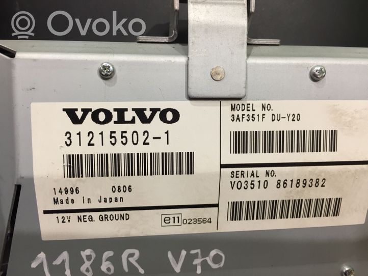 Volvo V70 Ekrāns / displejs / mazais ekrāns 312155021