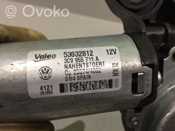 Volkswagen PASSAT B7 Galinio stiklo valytuvo varikliukas 3C9955711A