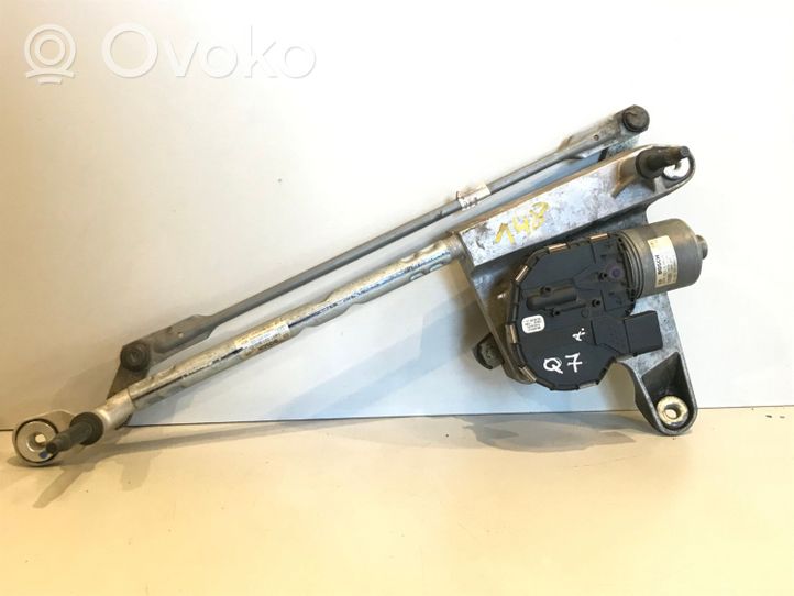 Audi Q7 4M Front wiper linkage and motor 4M0955023