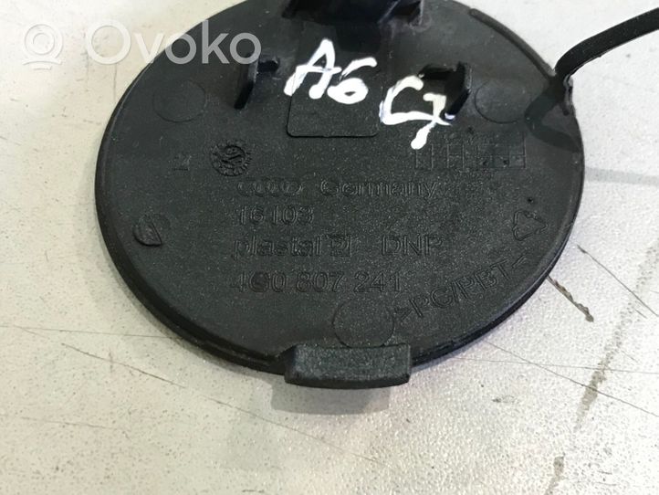 Audi A6 S6 C7 4G Tappo/coprigancio di traino anteriore 4G0807241