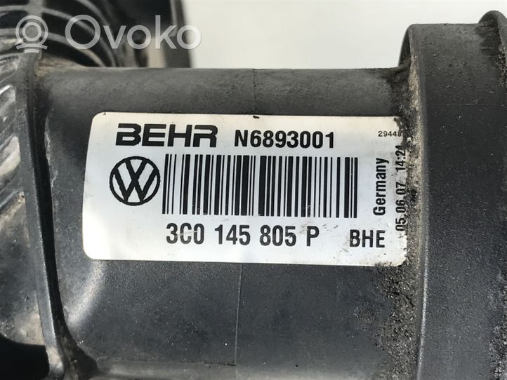 Volkswagen PASSAT B6 Välijäähdyttimen ilmakanavan ohjain 3C0145805P