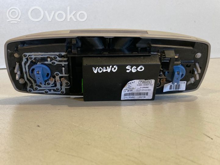 Volvo V60 Lampka podsufitki tylna 31268986