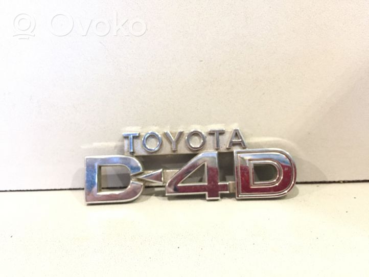 Toyota RAV 4 (XA20) Manufacturers badge/model letters 