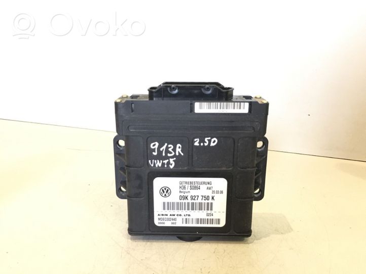 Volkswagen Transporter - Caravelle T5 Module de contrôle de boîte de vitesses ECU 09K927750K