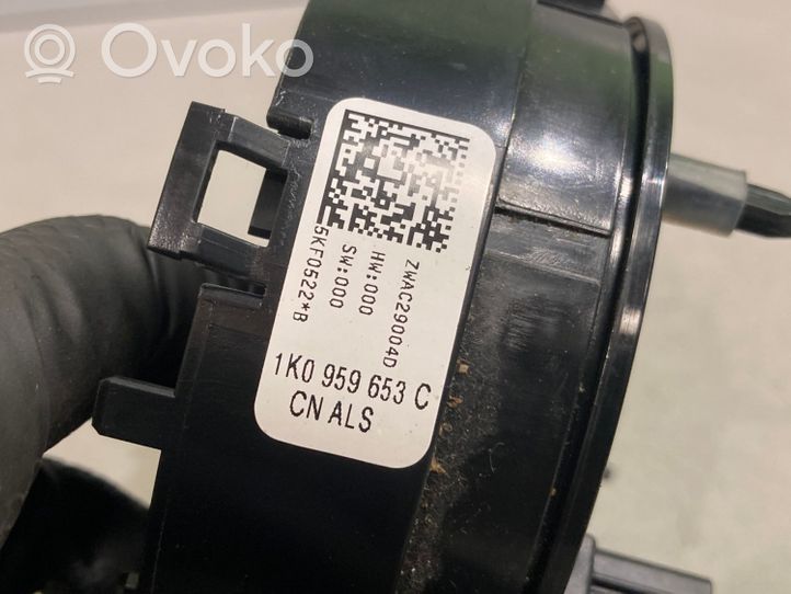 Volkswagen Tiguan Muelle espiral del airbag (Anillo SRS) 1K0959653C