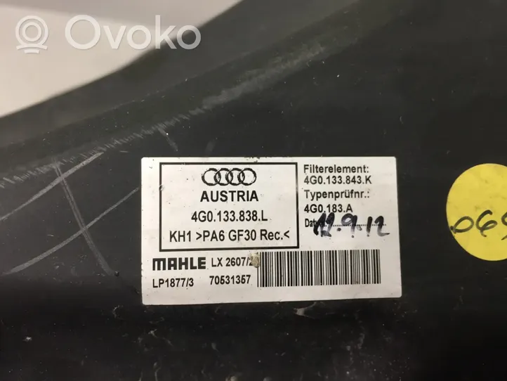 Audi A6 C7 Scatola del filtro dell’aria 4G0133838L