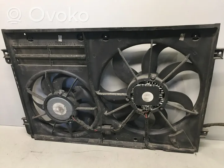 Volkswagen PASSAT B7 Ventilateur de refroidissement de radiateur électrique 1K0121207BC