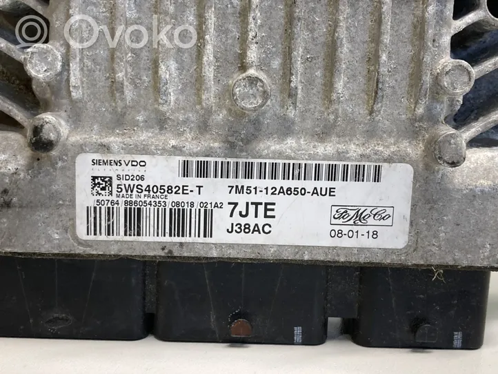 Ford Focus C-MAX Sterownik / Moduł ECU 7M5112A650AUE