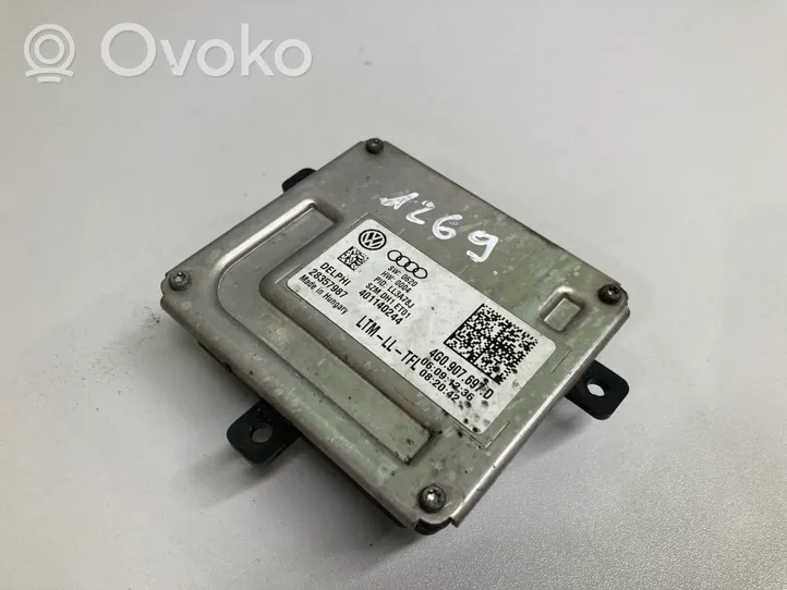 Audi A6 C7 Ajovalojen virranrajoitinmoduuli Xenon 4G0907697D