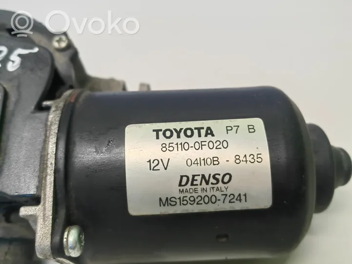 Toyota Corolla Verso E121 Pyyhkimen moottori 851100F020