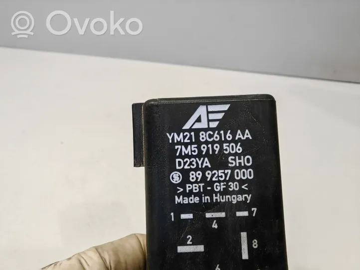 Ford Galaxy Przekaźnik / Modul układu ogrzewania wstępnego 7M5919506