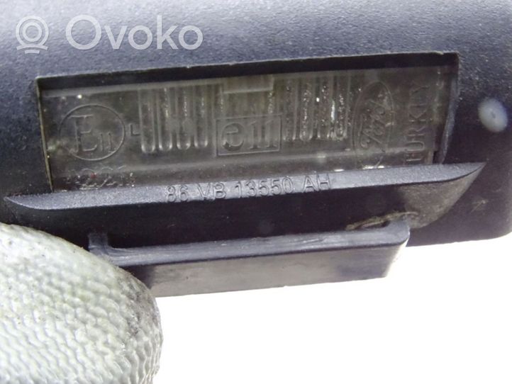 Ford Transit Lampa oświetlenia tylnej tablicy rejestracyjnej 86VB-13550-AH