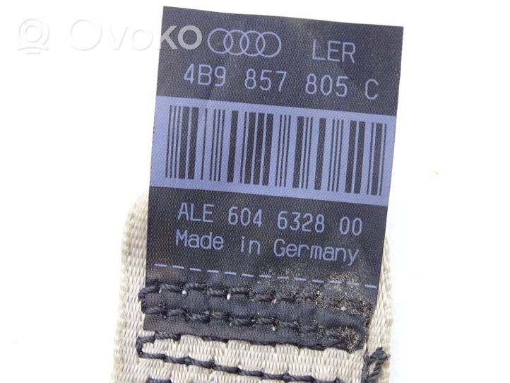 Audi A6 S6 C5 4B Ceinture de sécurité avant 604582400