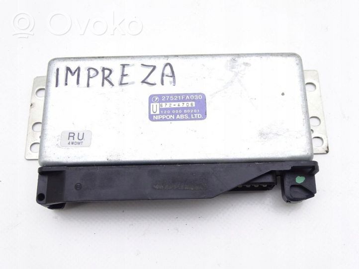 Subaru Impreza II Muut ohjainlaitteet/moduulit 27521FA030