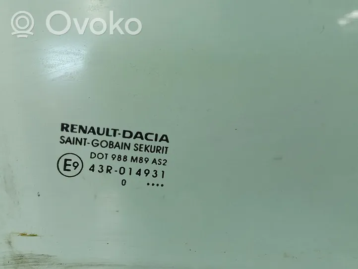 Dacia Lodgy Vetro del finestrino della portiera anteriore - quattro porte 