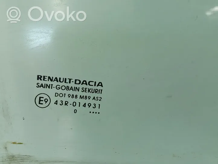 Dacia Lodgy Vitre de fenêtre porte avant (4 portes) 