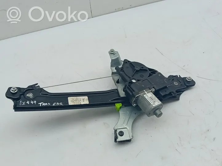 Peugeot 508 Rear window lifting mechanism without motor 