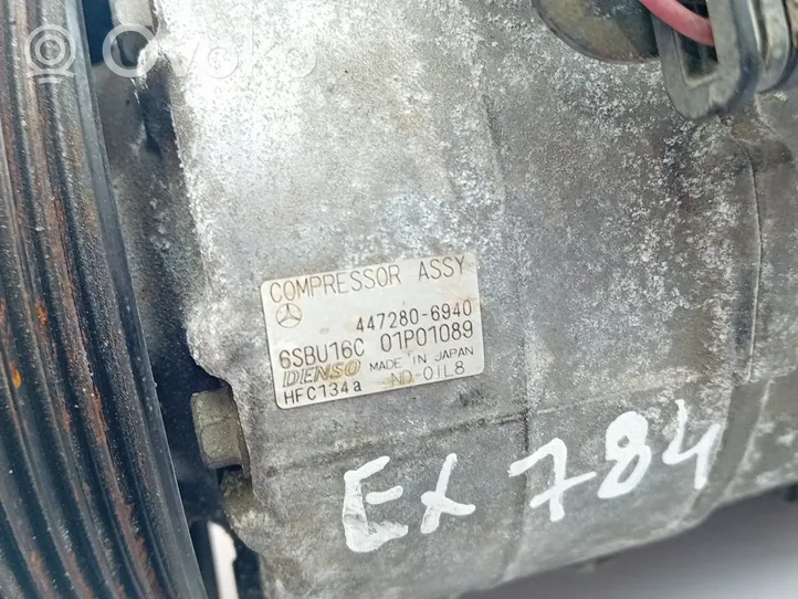 Mercedes-Benz ML W166 Air conditioning (A/C) compressor (pump) 