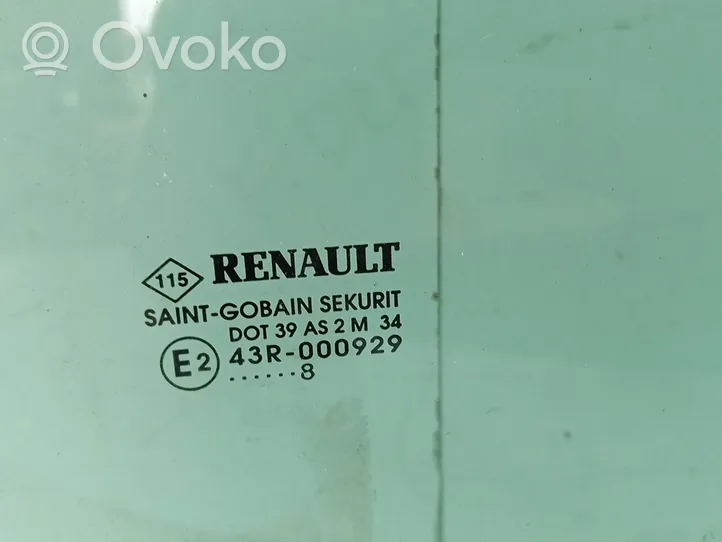 Renault Kangoo II Szyba drzwi przednich 