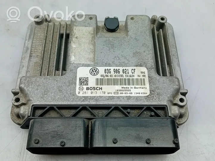 Volkswagen Eos Sterownik / Moduł ECU 