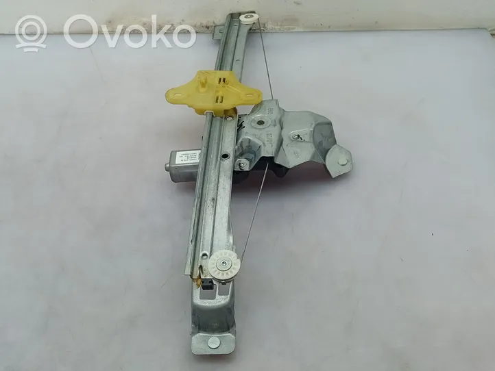 Renault Zoe Front window lifting mechanism without motor 