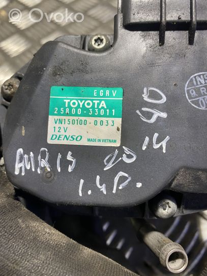 Toyota Auris E180 Soupape vanne EGR 2580033011