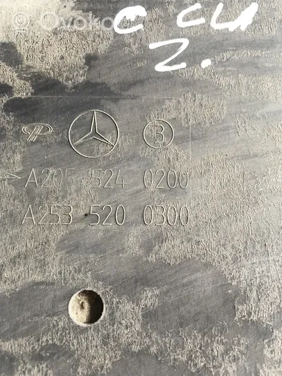 Mercedes-Benz C W205 Dzinēja apakšas aizsargs A2055240200