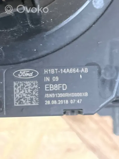 Ford Focus Bague collectrice/contacteur tournant airbag (bague SRS) H1BT14A664AB