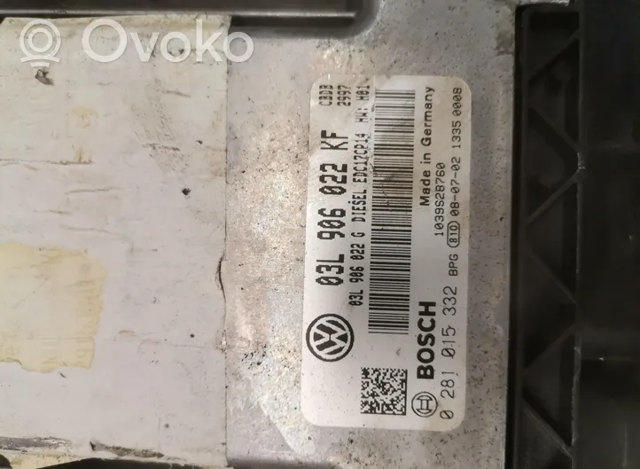 Volkswagen Golf V Calculateur moteur ECU 