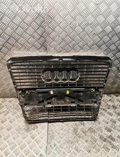 Audi A6 S6 C6 4F Grille calandre supérieure de pare-chocs avant 