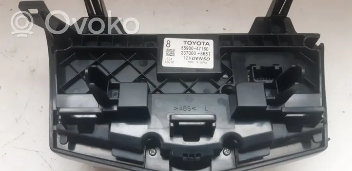Toyota Prius (XW30) Ilmastoinnin ohjainlaite 5590047160