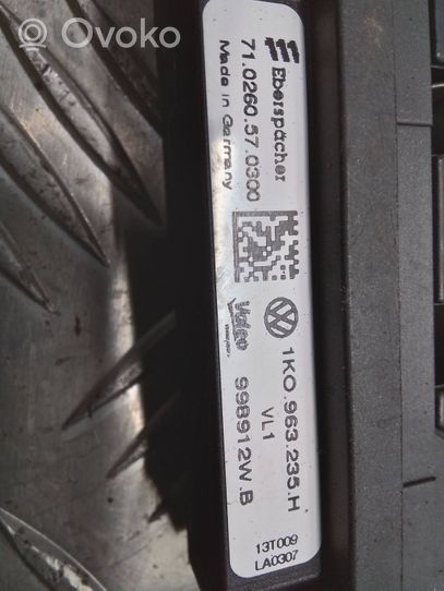 Volkswagen PASSAT CC Scambiatore elettrico riscaldamento abitacolo 1K0963235H