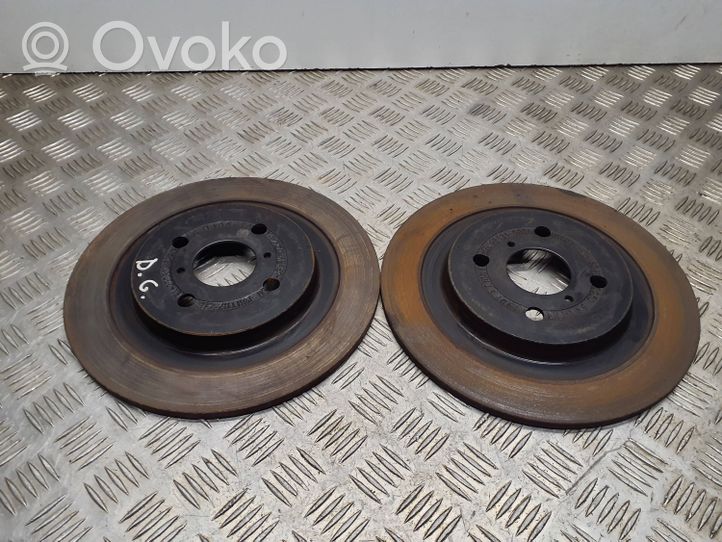 Toyota Yaris Aizmugurējais bremžu disks 