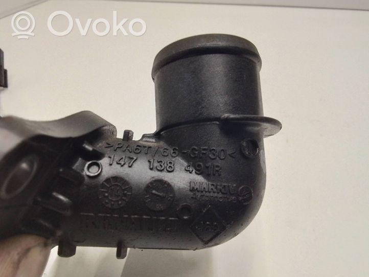 Nissan Qashqai Część rury dolotu powietrza 147138491R