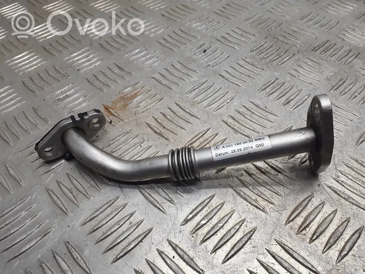 Infiniti Q70 Y51 Tubo flessibile mandata olio del turbocompressore turbo A6511800022