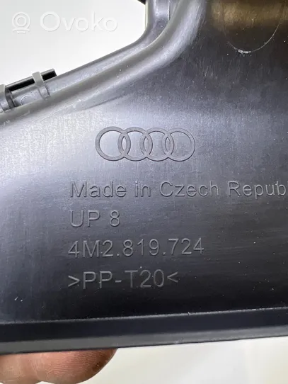 Audi Q7 4M Element kanału powietrznego mikrofiltra powietrza 4M2819724