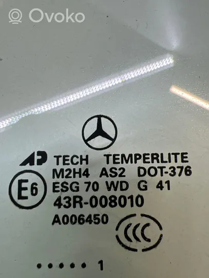 Mercedes-Benz ML W164 Szyba drzwi przednich 43R008010