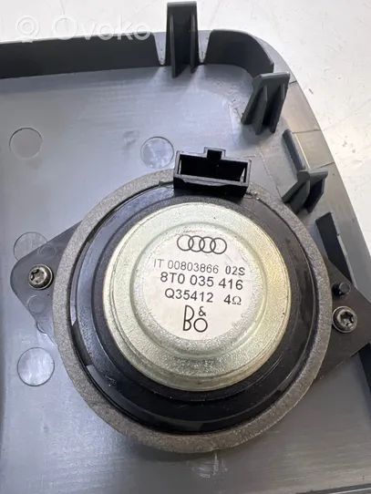 Audi A5 8T 8F Maskownica głośnika półki tylnej bagażnika 8T0035405D