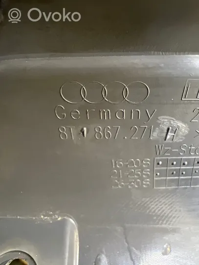 Audi A5 8T 8F Kojų erdvės šonine apdaila 8T1867271H