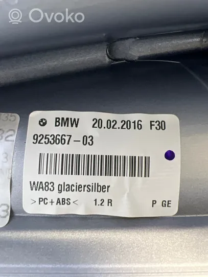 BMW 3 F30 F35 F31 Kattoantennin (GPS) suoja 925366703