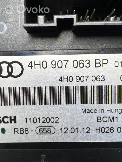 Audi A6 C7 Moduł / Sterownik komfortu 4H0907063BP